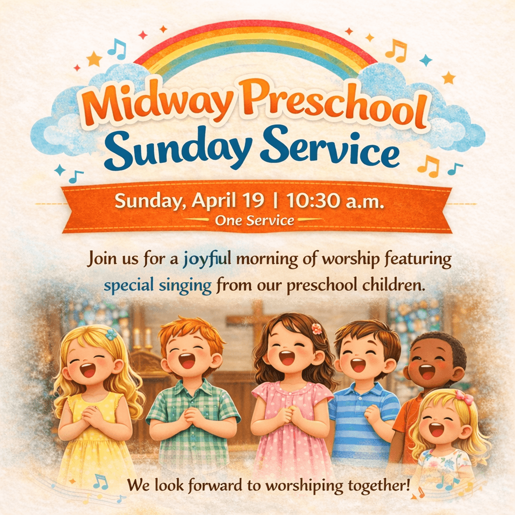 Preschool Sunday